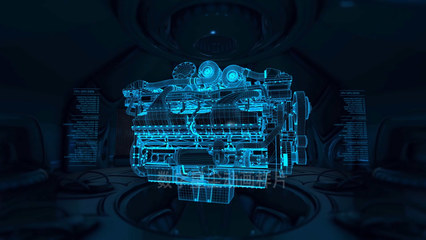 融合創(chuàng)新 發(fā)動機三維動畫在計算機網(wǎng)絡(luò)工程中的應(yīng)用案例探析